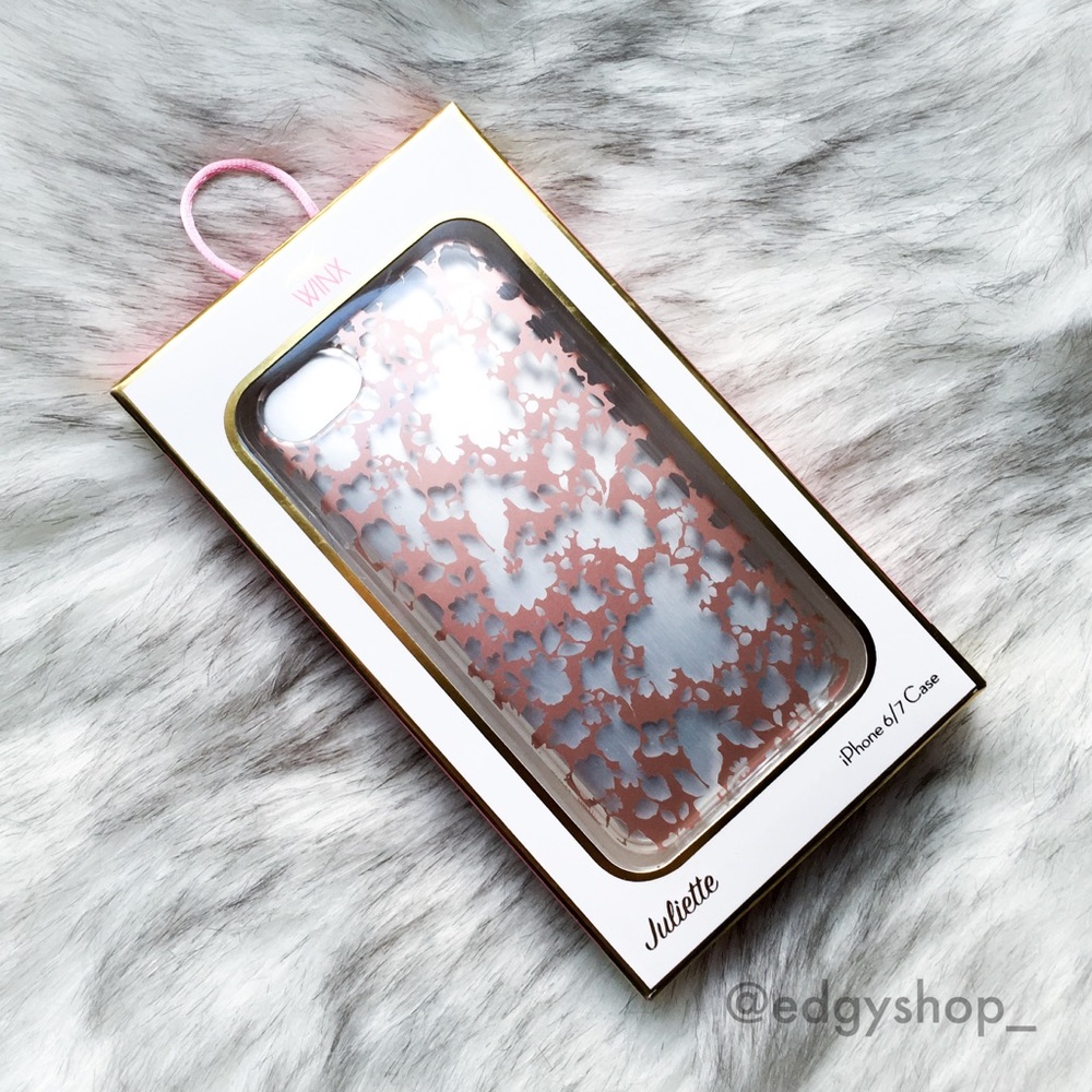 WINX | Juliette Flower Print iPhone Case